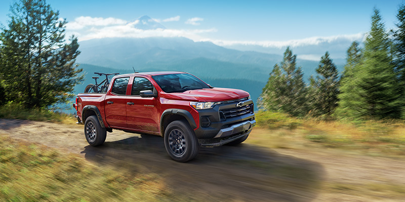 Red 2026 Chevrolet Colorado