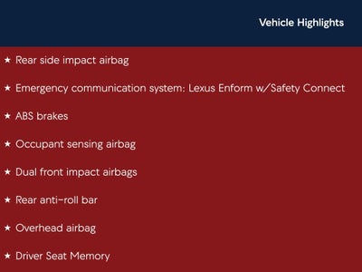 2019 Lexus ES 350 350