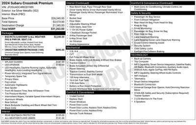2024 Subaru Crosstrek Premium
