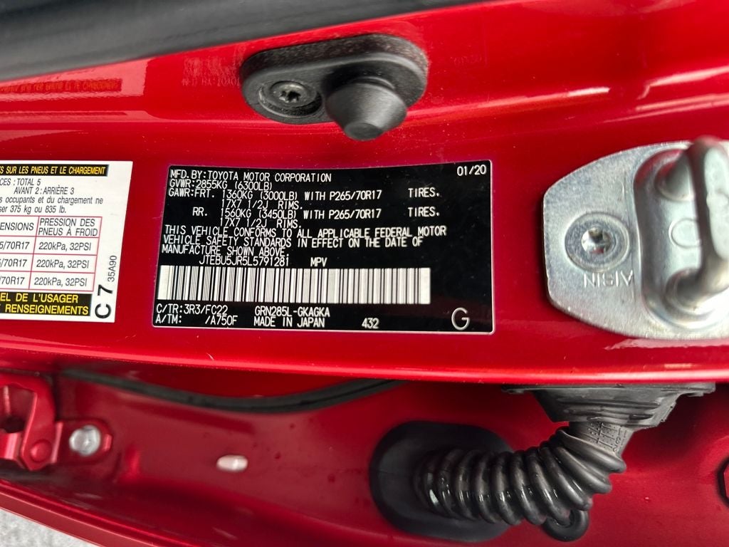 2020 Toyota 4RUNNER TRD Off-Road