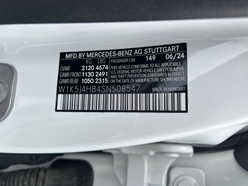 2025 Mercedes-Benz CLA CLA 250 4MATIC®