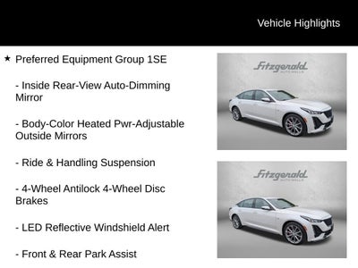 2022 Cadillac CT5 Sport