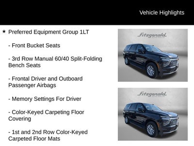 2025 Chevrolet Tahoe LT