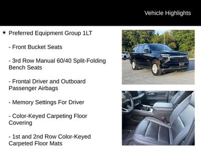 2025 Chevrolet Tahoe LT