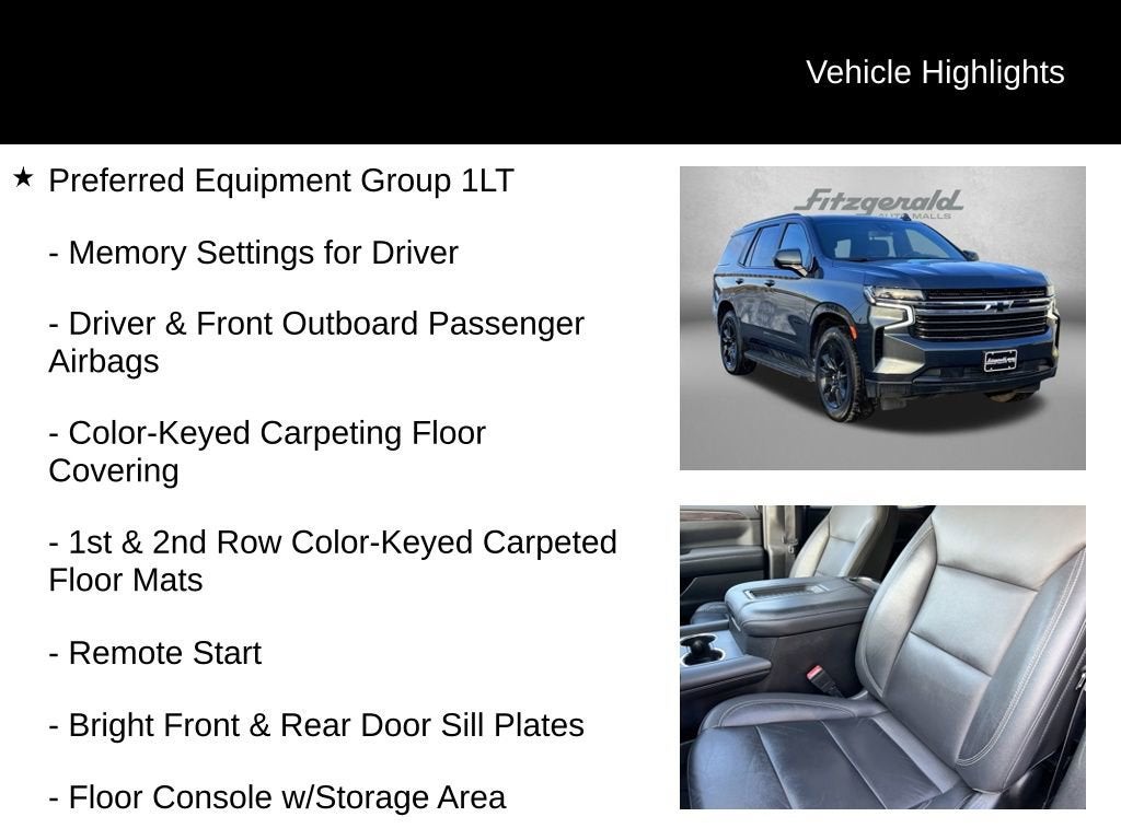 2021 Chevrolet Tahoe LT