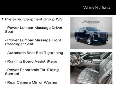 2024 Cadillac Escalade ESV Premium Luxury Platinum