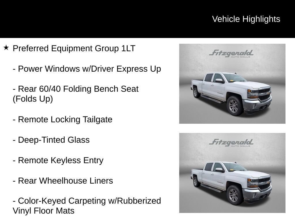 2017 Chevrolet Silverado 1500 LT