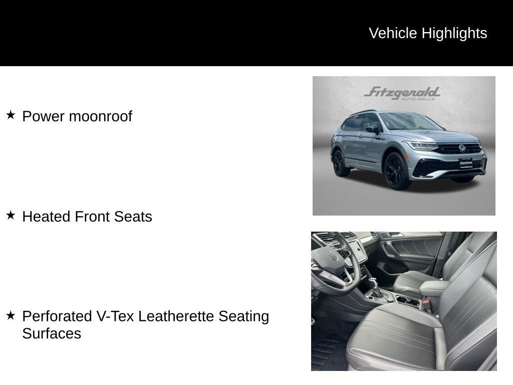 2024 Volkswagen Tiguan SE R-Line Black