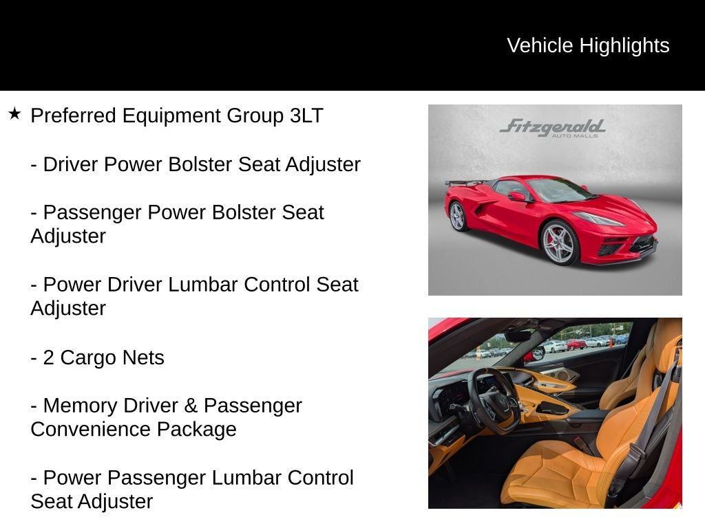 2022 Chevrolet Corvette Stingray Stingray 3LT