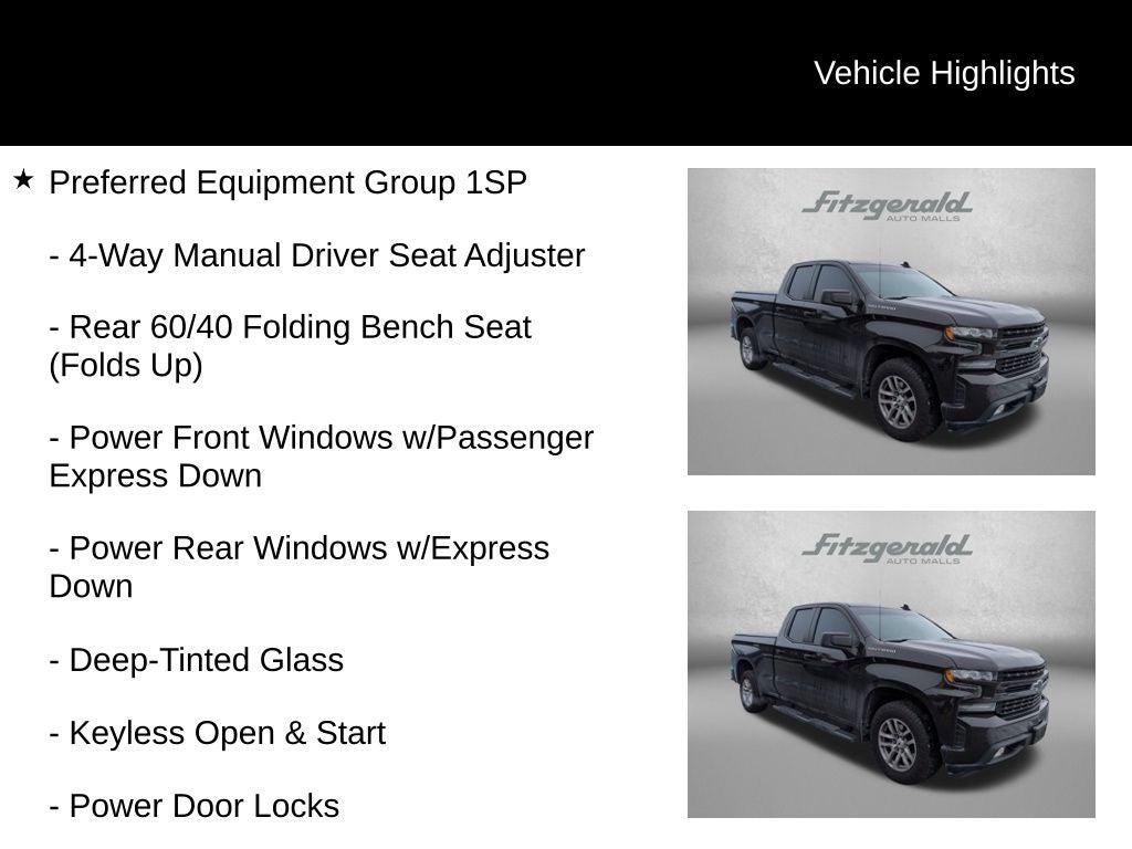 2019 Chevrolet Silverado 1500 RST