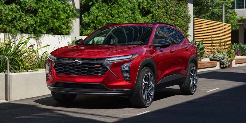 Red 2024 Chevrolet Trax