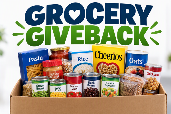 Save $25 In Service Bring in 6 Non-Perishable Food Items